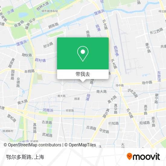 鄂尔多斯路地图