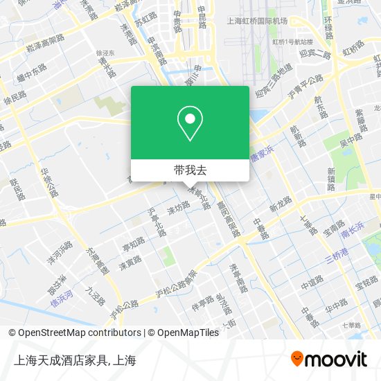 上海天成酒店家具地图
