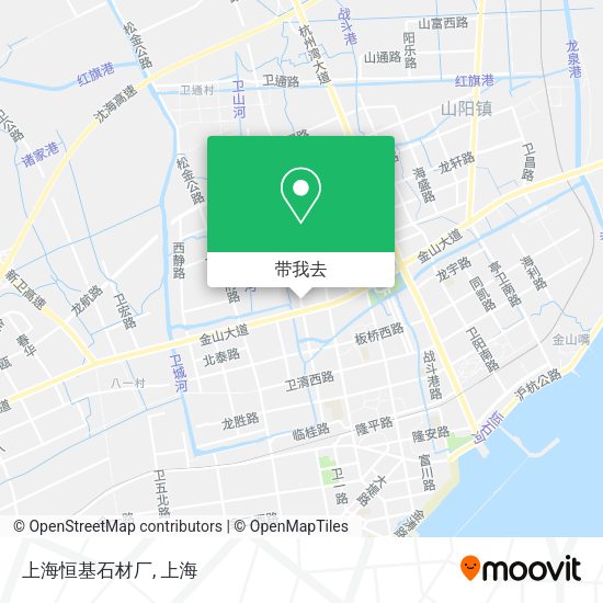 上海恒基石材厂地图