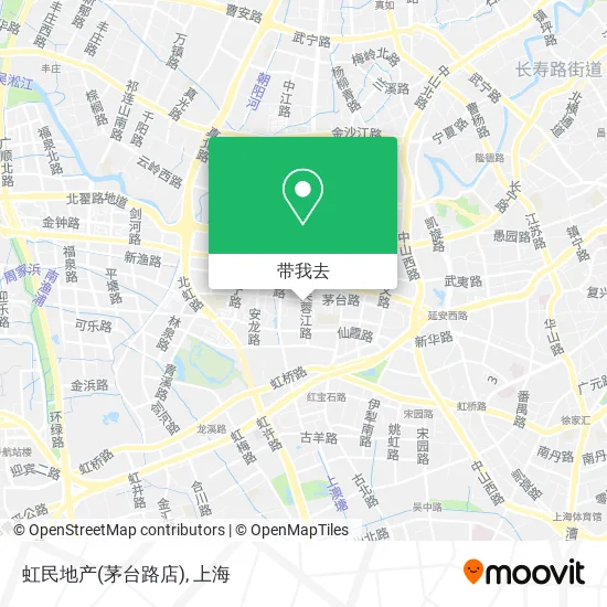 虹民地产(茅台路店)地图