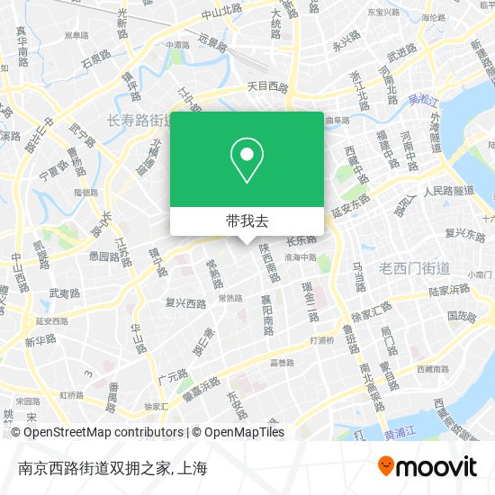 南京西路街道双拥之家地图