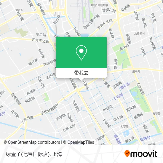 绿盒子(七宝国际店)地图