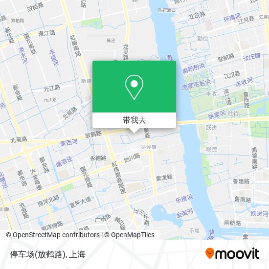 停车场(放鹤路)地图