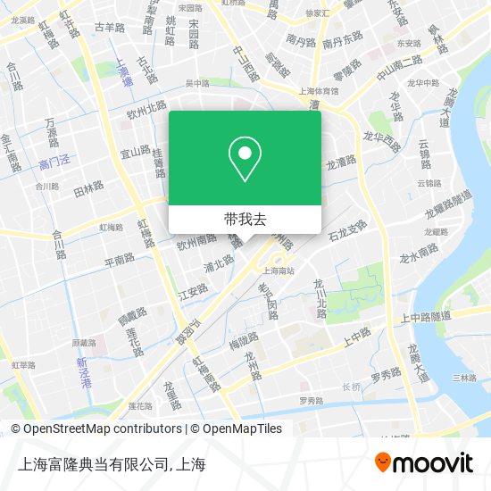 上海富隆典当有限公司地图