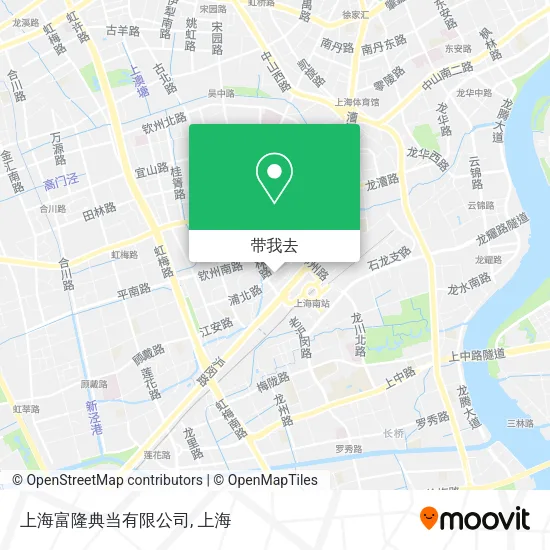 上海富隆典当有限公司地图