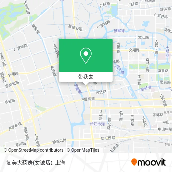 复美大药房(文诚店)地图
