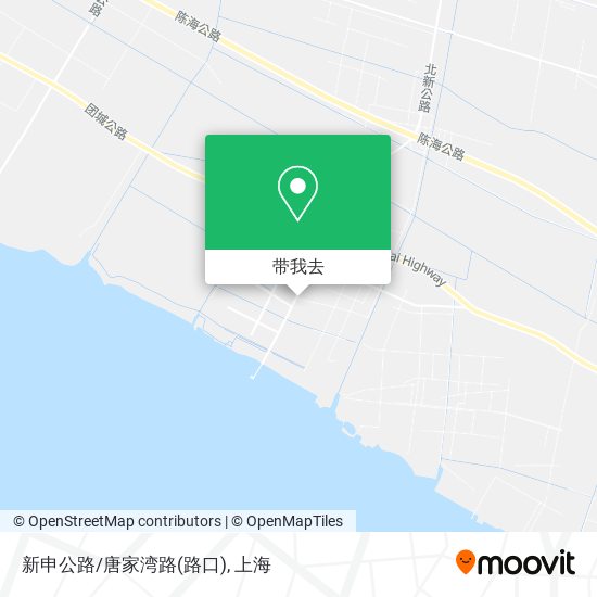 新申公路/唐家湾路(路口)地图