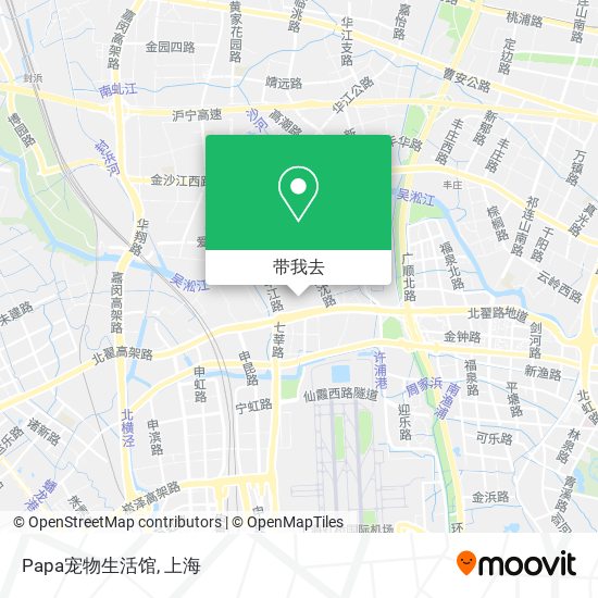 Papa宠物生活馆地图
