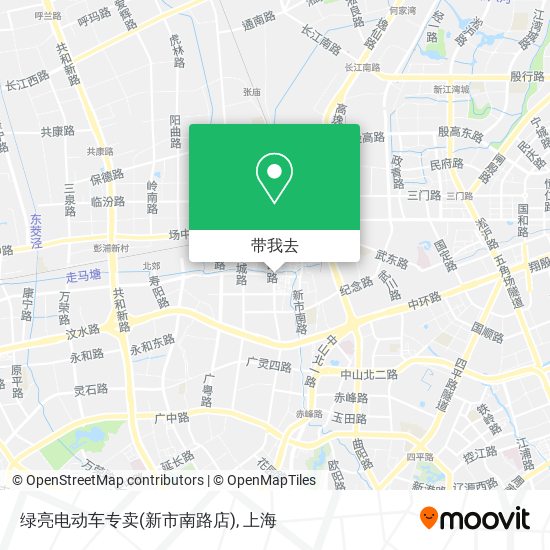 绿亮电动车专卖(新市南路店)地图
