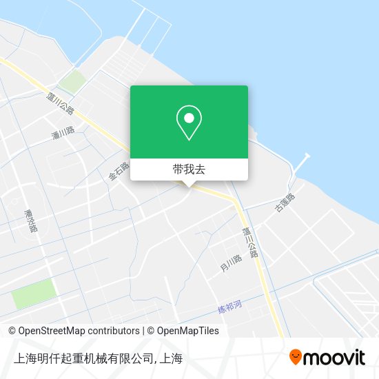 上海明仟起重机械有限公司地图