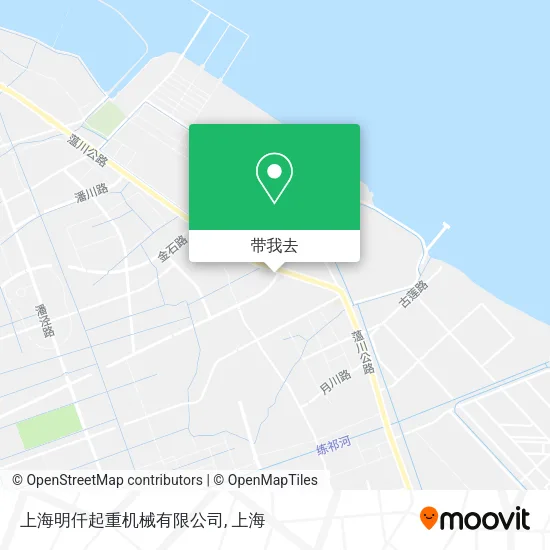 上海明仟起重机械有限公司地图
