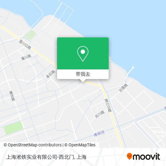 上海淞铁实业有限公司-西北门地图