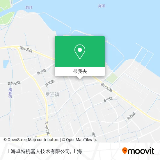 上海卓特机器人技术有限公司地图