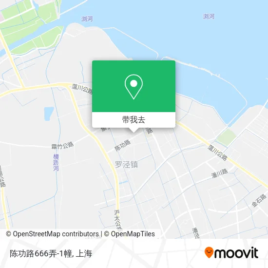 陈功路666弄-1幢地图