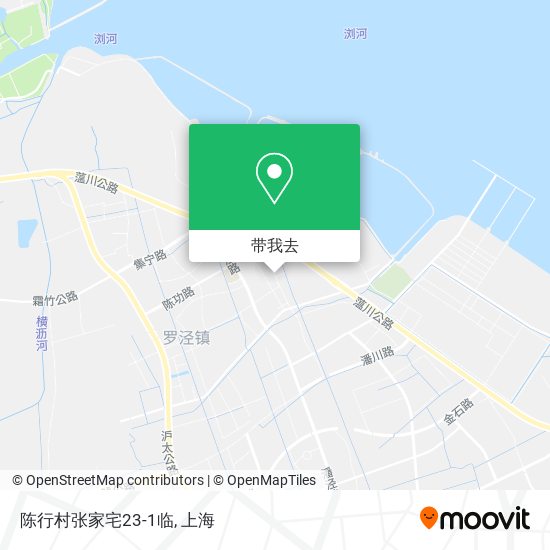 陈行村张家宅23-1临地图