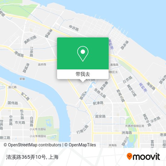 清溪路365弄10号地图