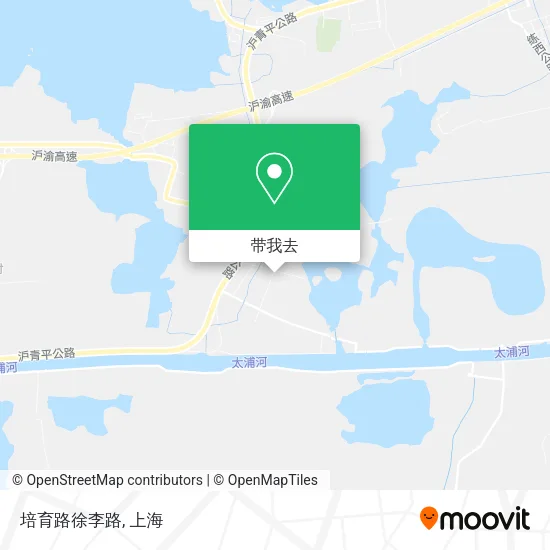 培育路徐李路地图