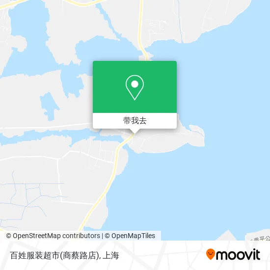 百姓服装超市(商蔡路店)地图