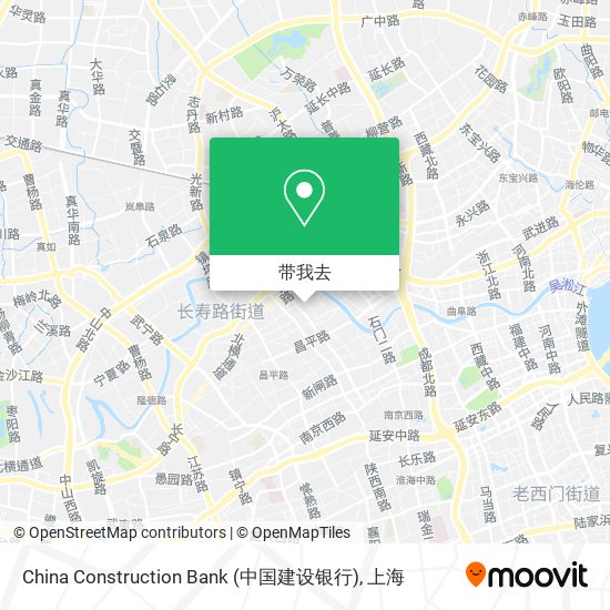 China Construction Bank (中国建设银行)地图