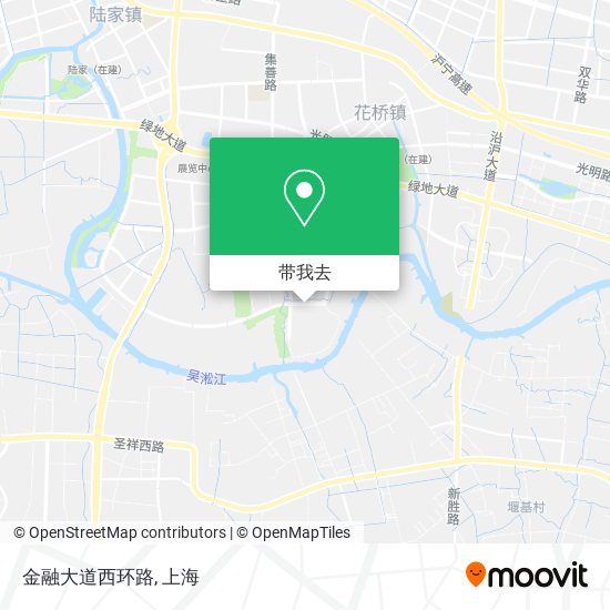 金融大道西环路地图