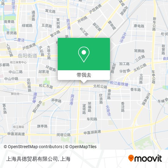 上海具德贸易有限公司地图