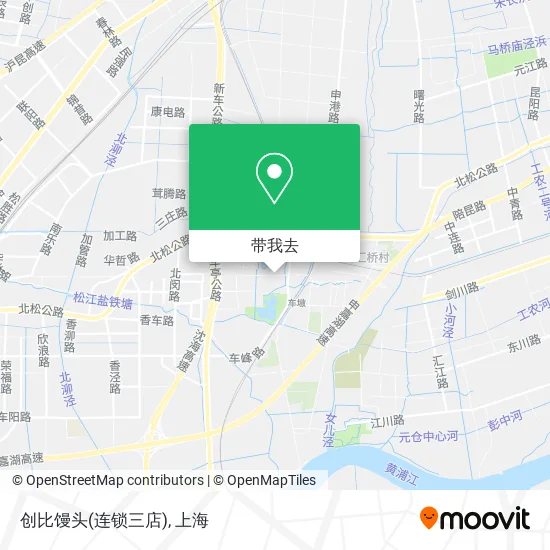 创比馒头(连锁三店)地图
