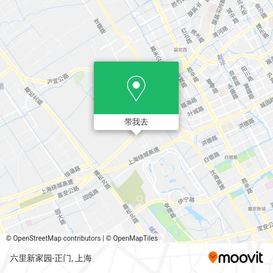 六里新家园-正门地图