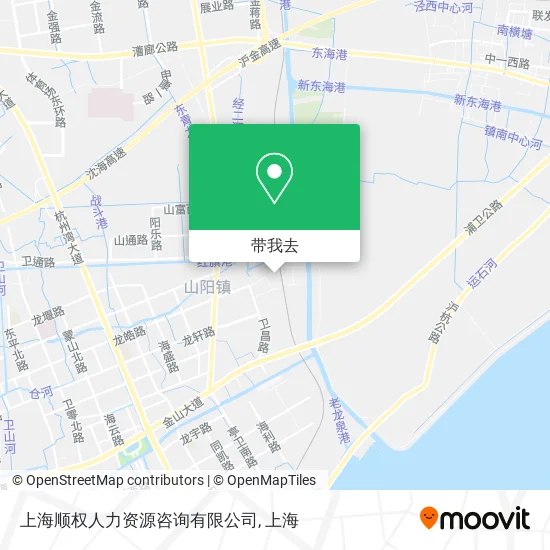 上海顺权人力资源咨询有限公司地图