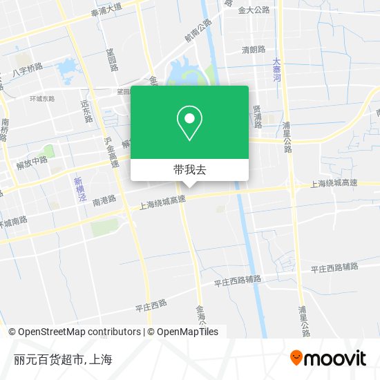 丽元百货超市地图