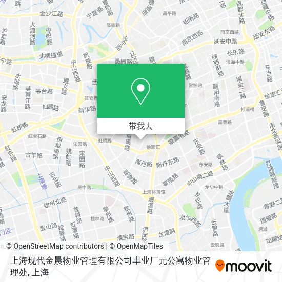 上海现代金晨物业管理有限公司丰业厂元公寓物业管理处地图