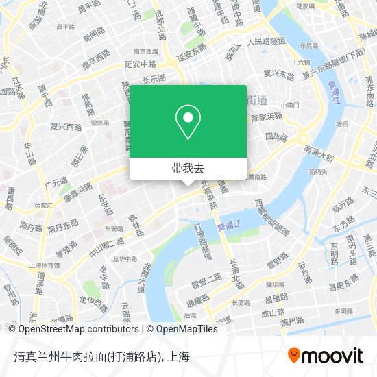清真兰州牛肉拉面(打浦路店)地图