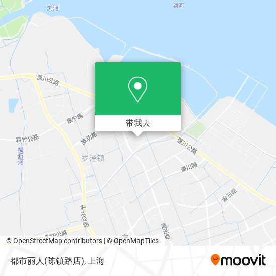 都市丽人(陈镇路店)地图
