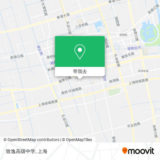 致逸高级中学地图