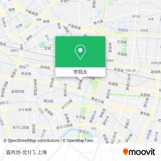嘉尚坊-北1门地图