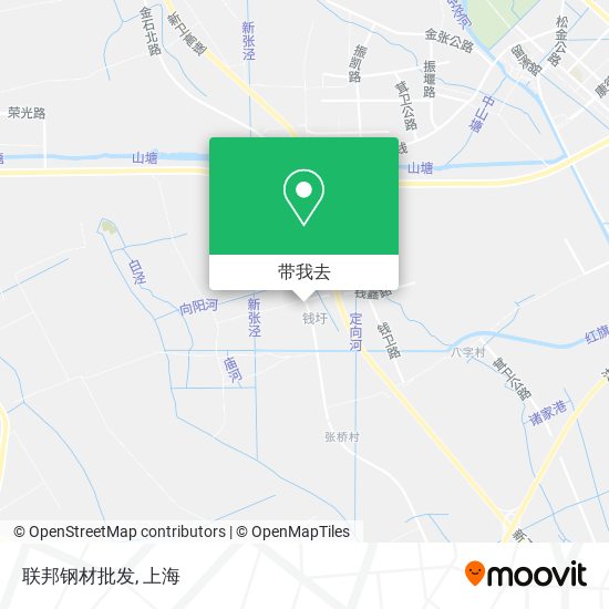 联邦钢材批发地图