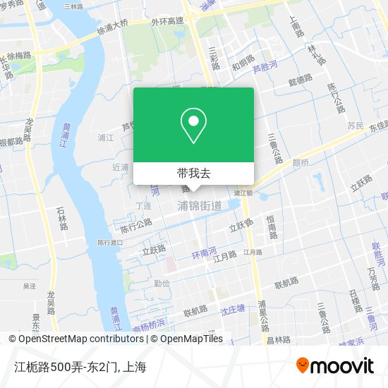 江栀路500弄-东2门地图