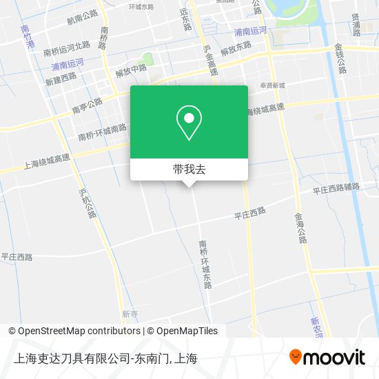 上海吏达刀具有限公司-东南门地图