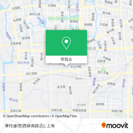 摩托修理(西林南路店)地图