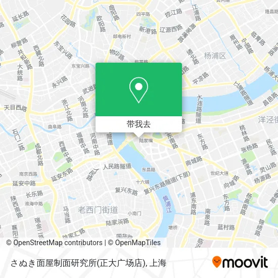 さぬき面屋制面研究所(正大广场店)地图