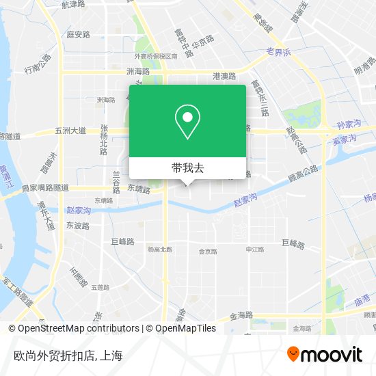 欧尚外贸折扣店地图