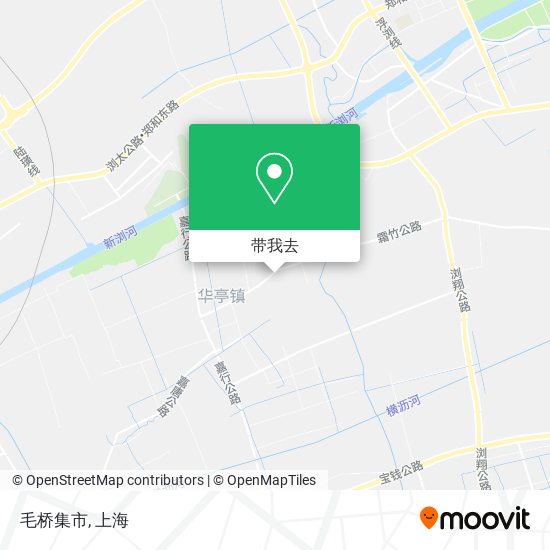 毛桥集市地图