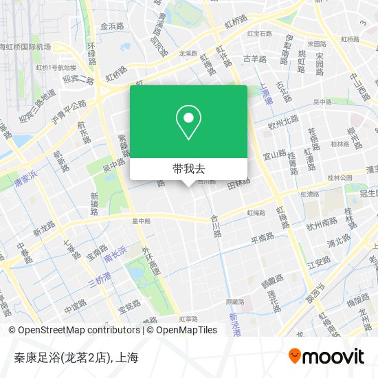 秦康足浴(龙茗2店)地图