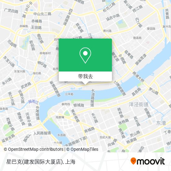 星巴克(建发国际大厦店)地图