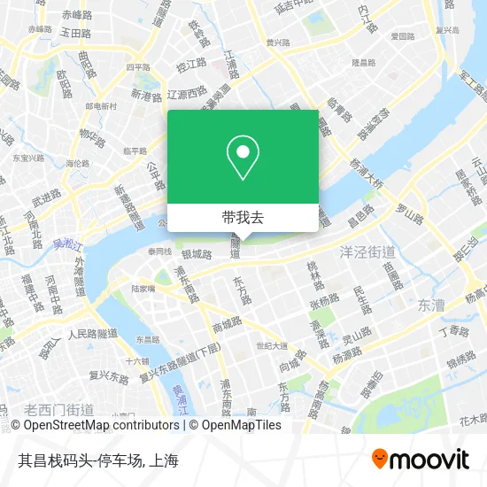 其昌栈码头-停车场地图