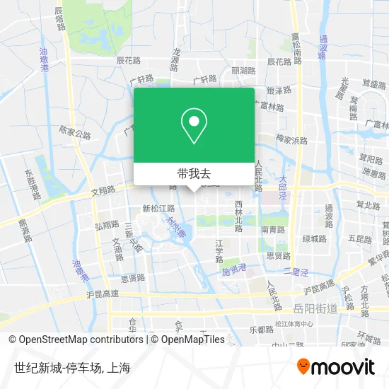 世纪新城-停车场地图