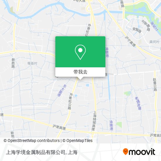 上海学境金属制品有限公司地图