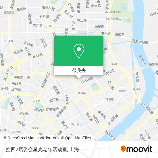 控四2居委会星光老年活动室地图