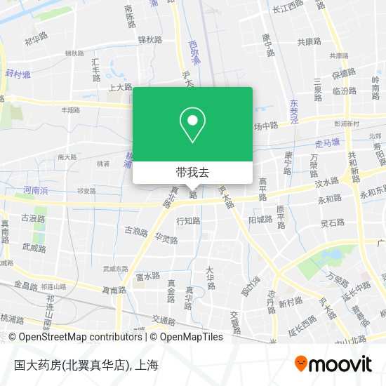 国大药房(北翼真华店)地图