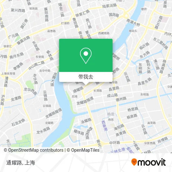 通耀路地图