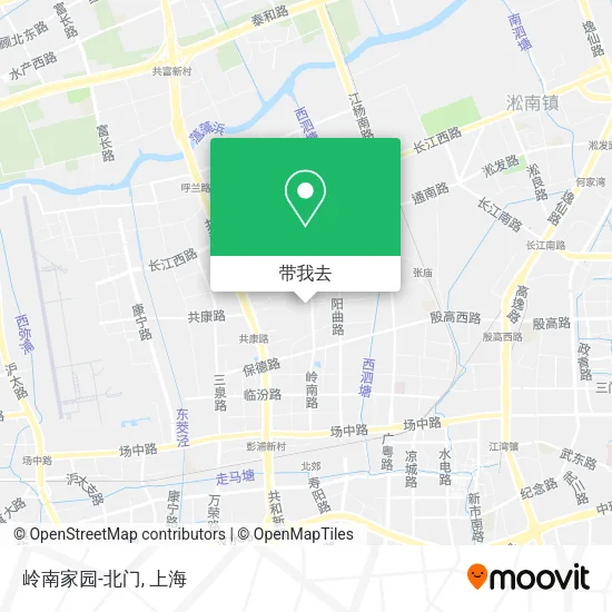 岭南家园-北门地图